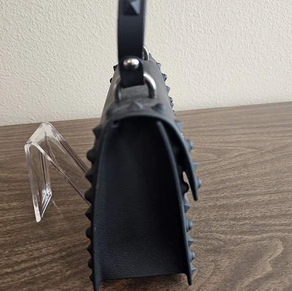 Wicked Awesome Black Rubber Handbag - Picture 3 of 5